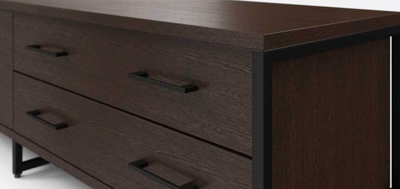 Тумба ТВ 2Д2Я венге