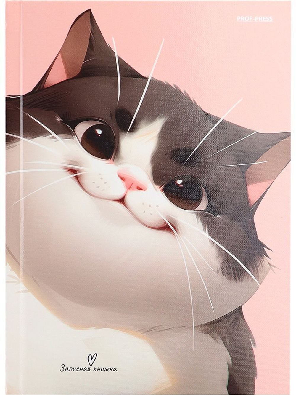 Блокнот А5 7БЦ 160л "Коты - 1" глянц.лам., лен, кл.