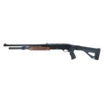 Бекас приклад, складной, телескопический, пластик, DLG Tactical. Черный