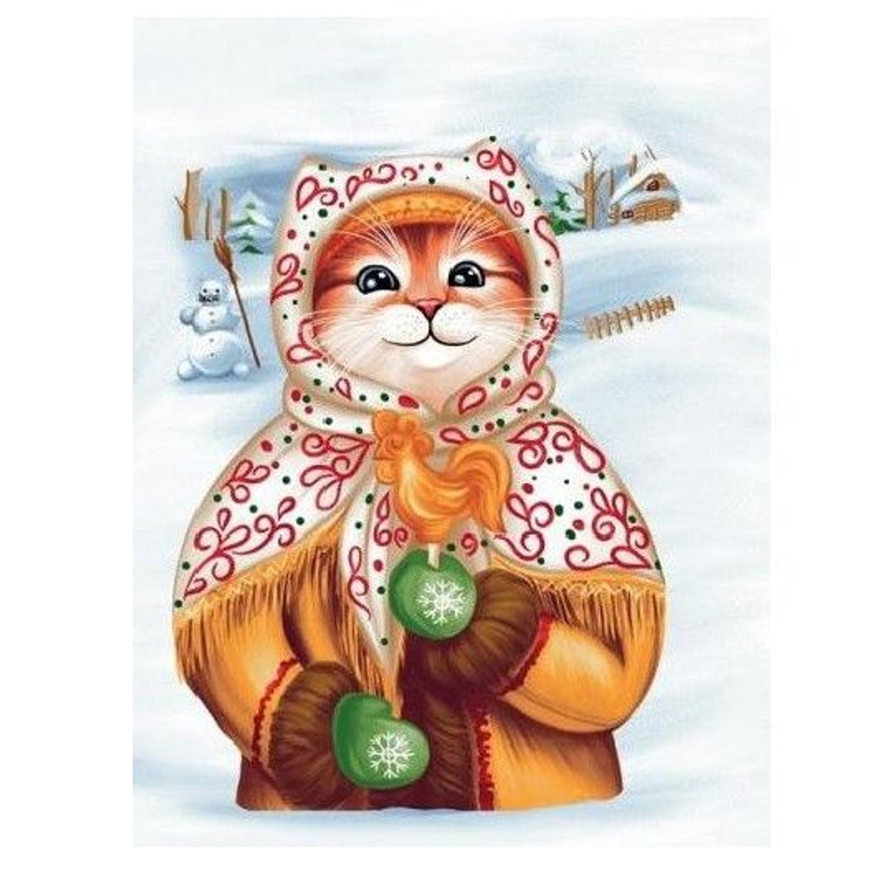 Набор кухонных полотенец, 3 шт , 45х60 см , рогожка