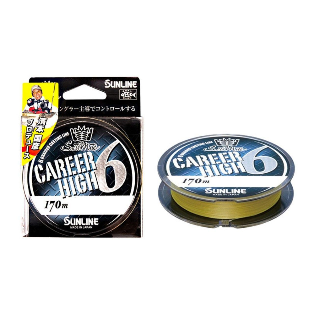 Шнур плетеный Sunline SM Career High 6 HG 170M 12lb/#0.8