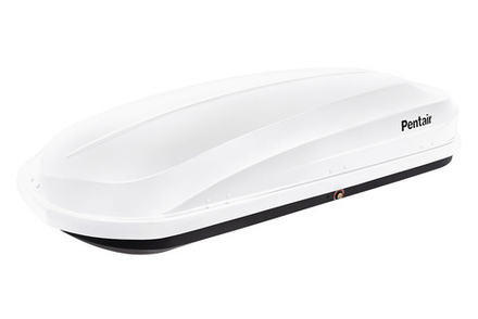 Бокс автомобильный на крышу Pentair RESORT 450L белый глянец, двусторонний