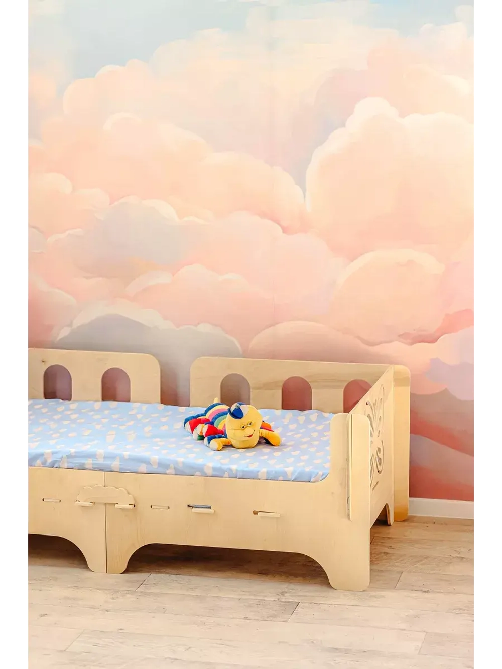 Кровать односпальная софа 140x70