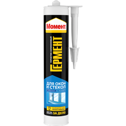 Герметик Момент 1997809 Гермент силиконовый для окон и стекол прозрачный 280 мл. | Момент
