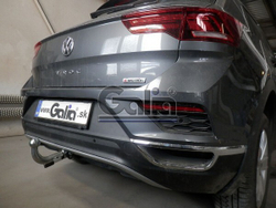 Фаркоп оцинкованный Galia S105C для Skoda Octavia седан/универсал 2013-(паспорт и сертификат в комплекте)(без электрики)