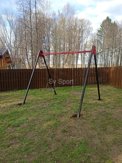 Монтаж уличных качелей Sv Sport