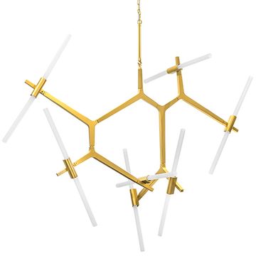 Люстра подвесная 742143 золото матовый Struttura Lightstar