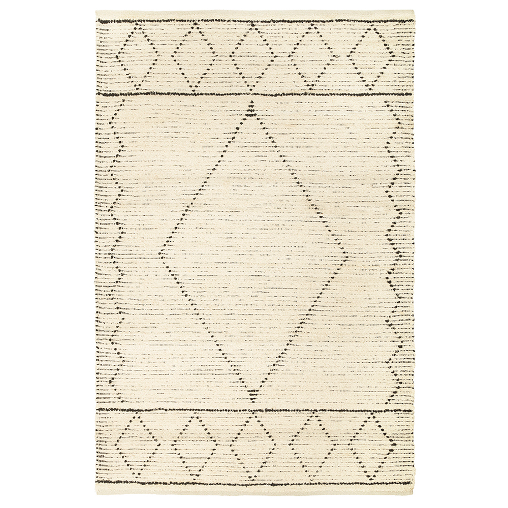 Ковер из переработанного хлопка dispur из коллекции ethnic