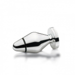 Средняя анальная пробка для электростимуляци John L (10,5 см , серебряный ) (Цвет: серебряный)