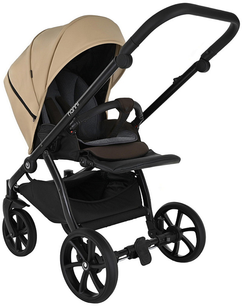 Детская коляска Tutis Nanni 7 Кожа 3 в 1 1533167 Caramel