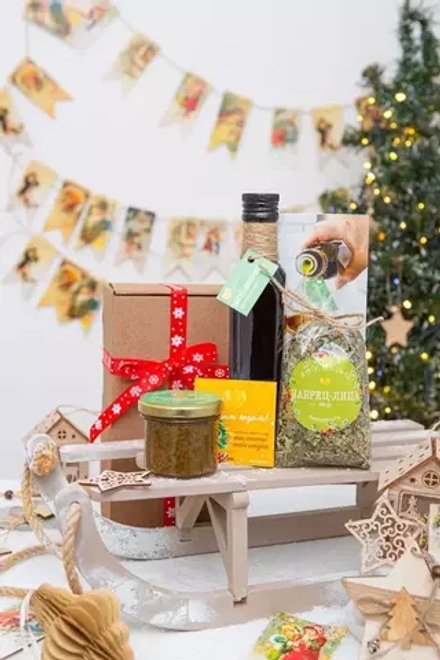 Набор №134 "Мёд+чай+масло"