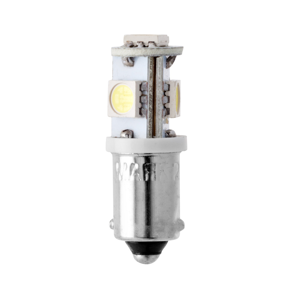 Лампа светодиодная 24V 4W металлический цоколь белый 4 SMD 10 шт. Маяк