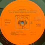 Сборник The First Great Rock Festivals Of The Seventies - Isle Of Wight / Atlanta Pop Festival 3LP (Голландия 1971г.)