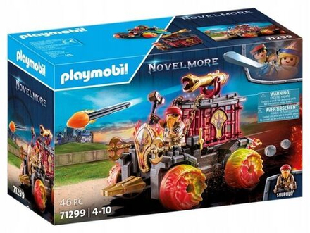 Конструктор Playmobil Novelmore - Огненная боевая машина Burnham Raiders - Плеймобиль 71299