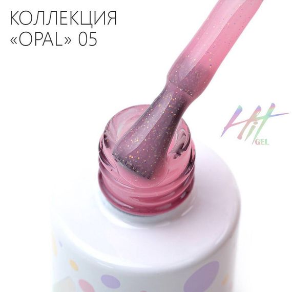 Гель-лак Opal №05 ТМ &quot;HIT gel&quot;, 9 мл