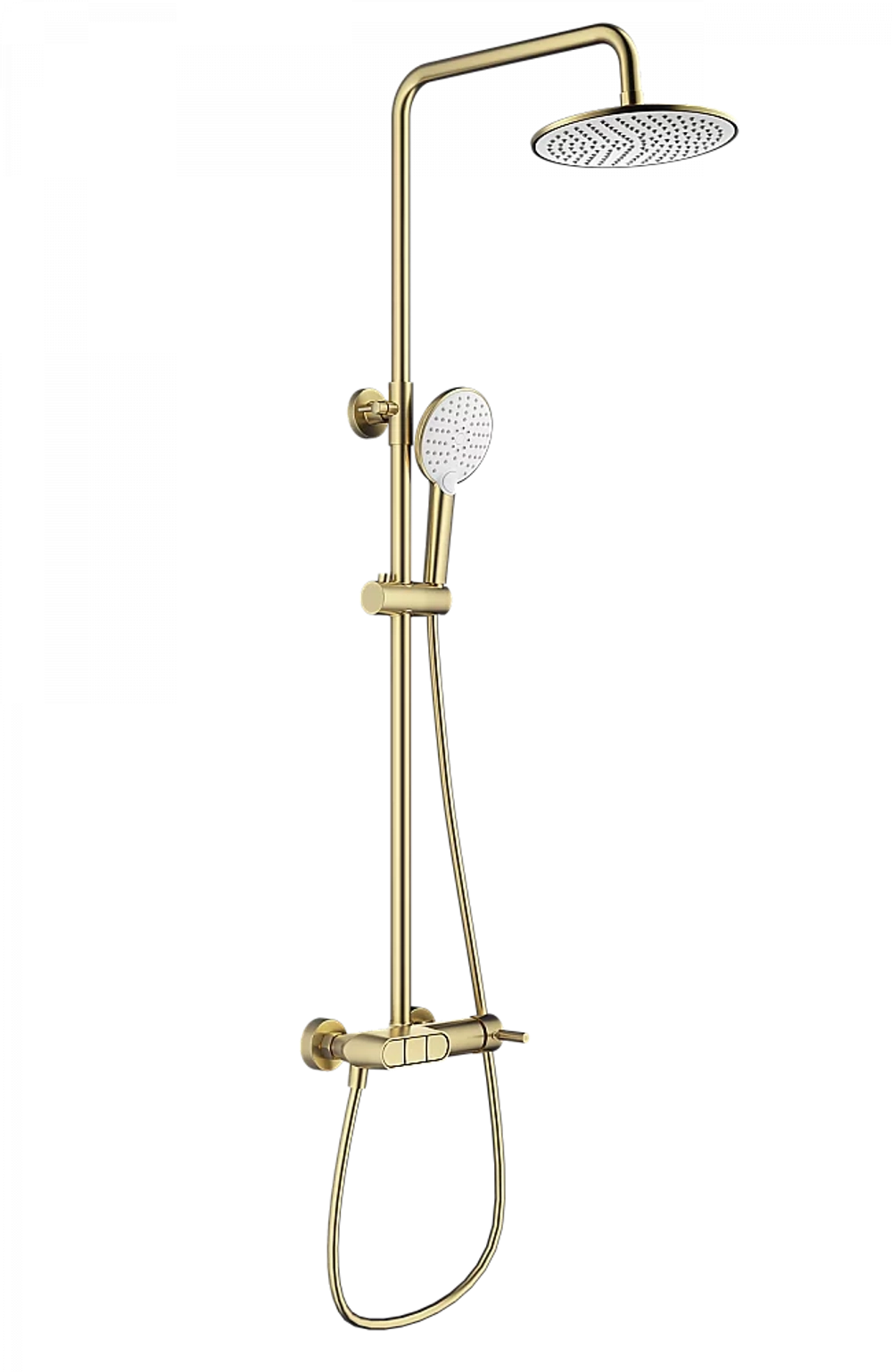 Душевая система WONZON & WOGHAND MUSE Corno WW-A30653-BG брашированное золото
