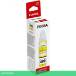 Чернила Canon GI-490Y желтый (0666C001)