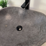 Раковина из речного камня RS-66038 58х46х15 из натурального камня