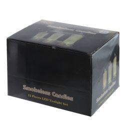 GAEM Изделие декоративное "Свеча" (подсветка, 3xLR54) (блок 12шт), D 6 см, L6 W6 H18 см