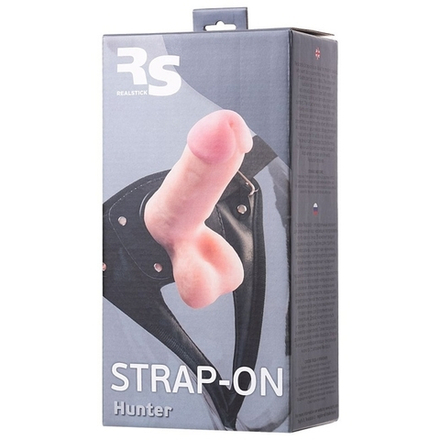 Страпон RealStick Hunter, черный