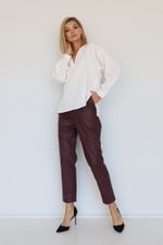 Блузка свободного кроя с v-образным вырезом, 10.02.021.10.318/42-44 Look Like Cat (Акция)