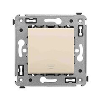 Кнопка одноклавишная в стену, "Avanti", "Ванильная дымка"