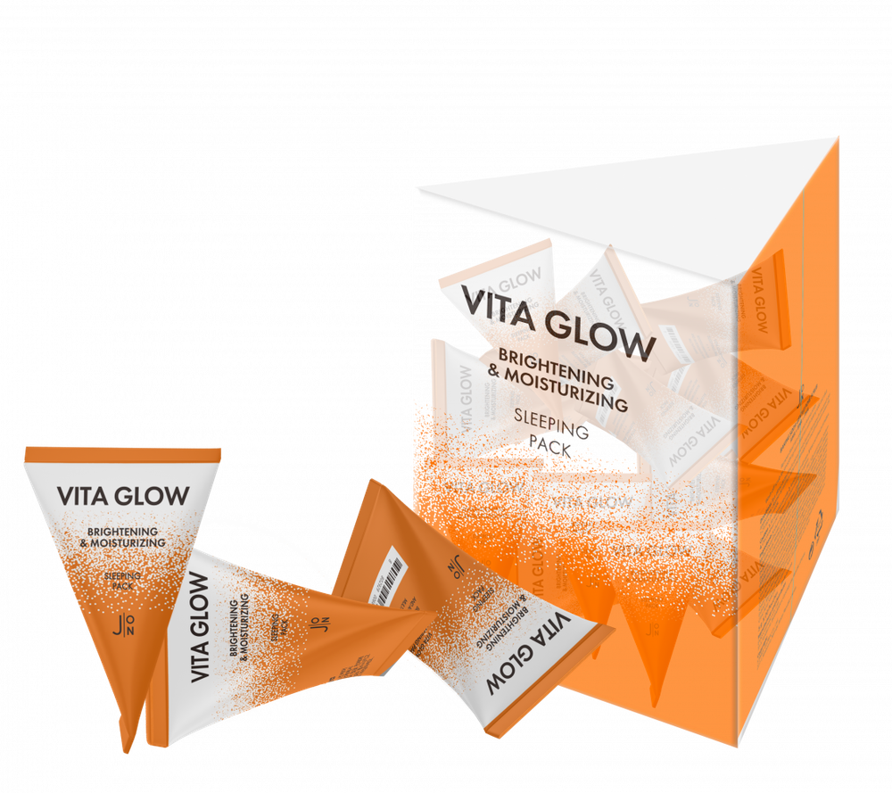 [J:ON] Vita Glow Brightening & Moisturizing Sleeping Pack - Ночная маска с витаминами, 5 мл