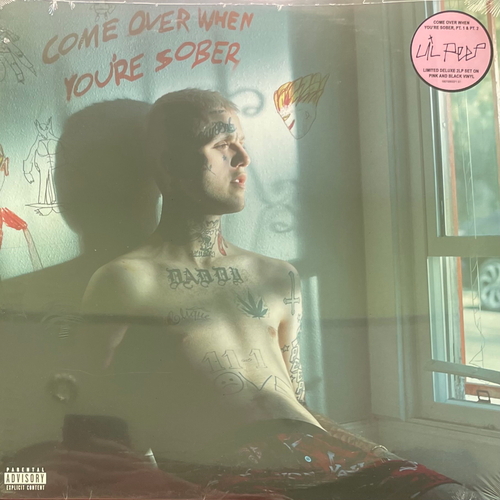 Lil Peep - Come Over When You're Sober, Pt. 1 & Pt.2 2LP (Европа 2019г.) pink/black