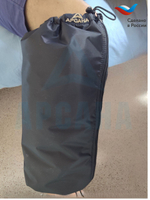 Чехол на аппарат внешней фиксации (Илизарова и др.) на голени (без полуколец). Зимний (до -20 C) с открытой стопой. Цвет Черный. Размер GO-12