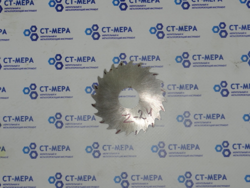 Фреза отрезная по металлу 80х0.8х22мм z=24 без фаски без ш/п