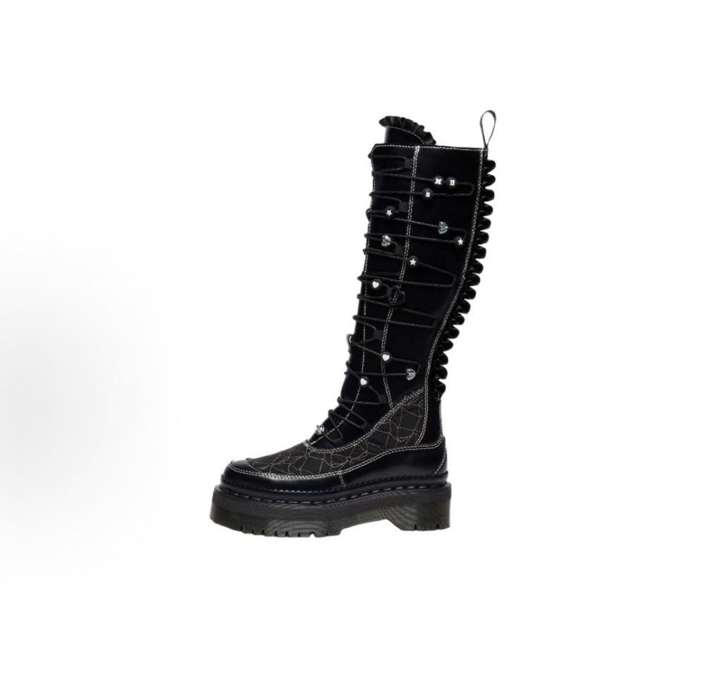 Ботинки Dr. Martens XTRM Frill Platform Leather Boots