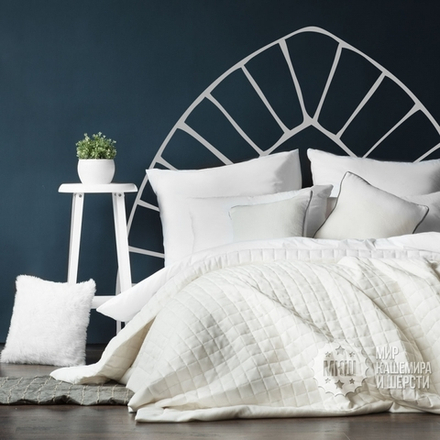 Покрывало под лен КАННИ (арт. BL02-275-01) - белое