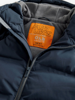 Куртка утепленная с капюшоном для мальчика Next Q51-574, Темно-синий