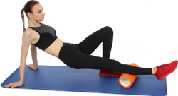 Валик для фитнеса «ТУБА» оранжевый