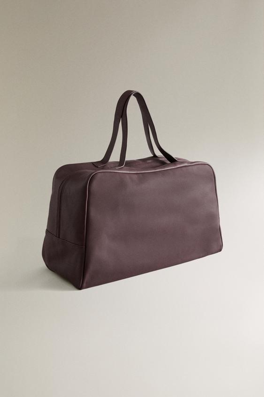 ZARA HOME КОЖАНАЯ ДОРОЖНАЯ СУМКА, БОРДОВЫЙ