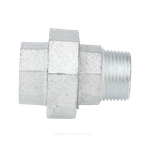 Соединитель прямой американка чугун оц Ду 15 (1/2") ВР/НР Fittex