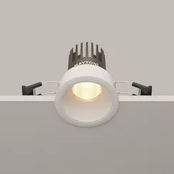Встраиваемый светильник Омут / Dip 10 Вт 3000 К 50° Technical dl115-10w-3k-w