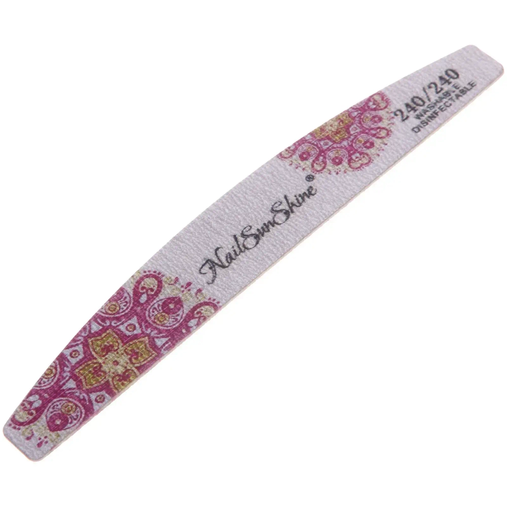 Пилка наждачная профессиональная «ЭНТИ», цвет серебро, 240/240грит, 2,8*17,8см (блистер Ultramarine)