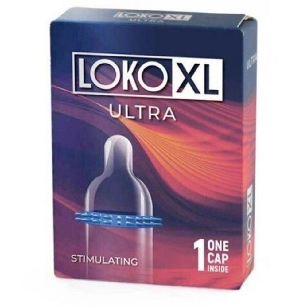 Насадка стимулирующая LOKO XL ULTRA, с возбуждающим эффектом