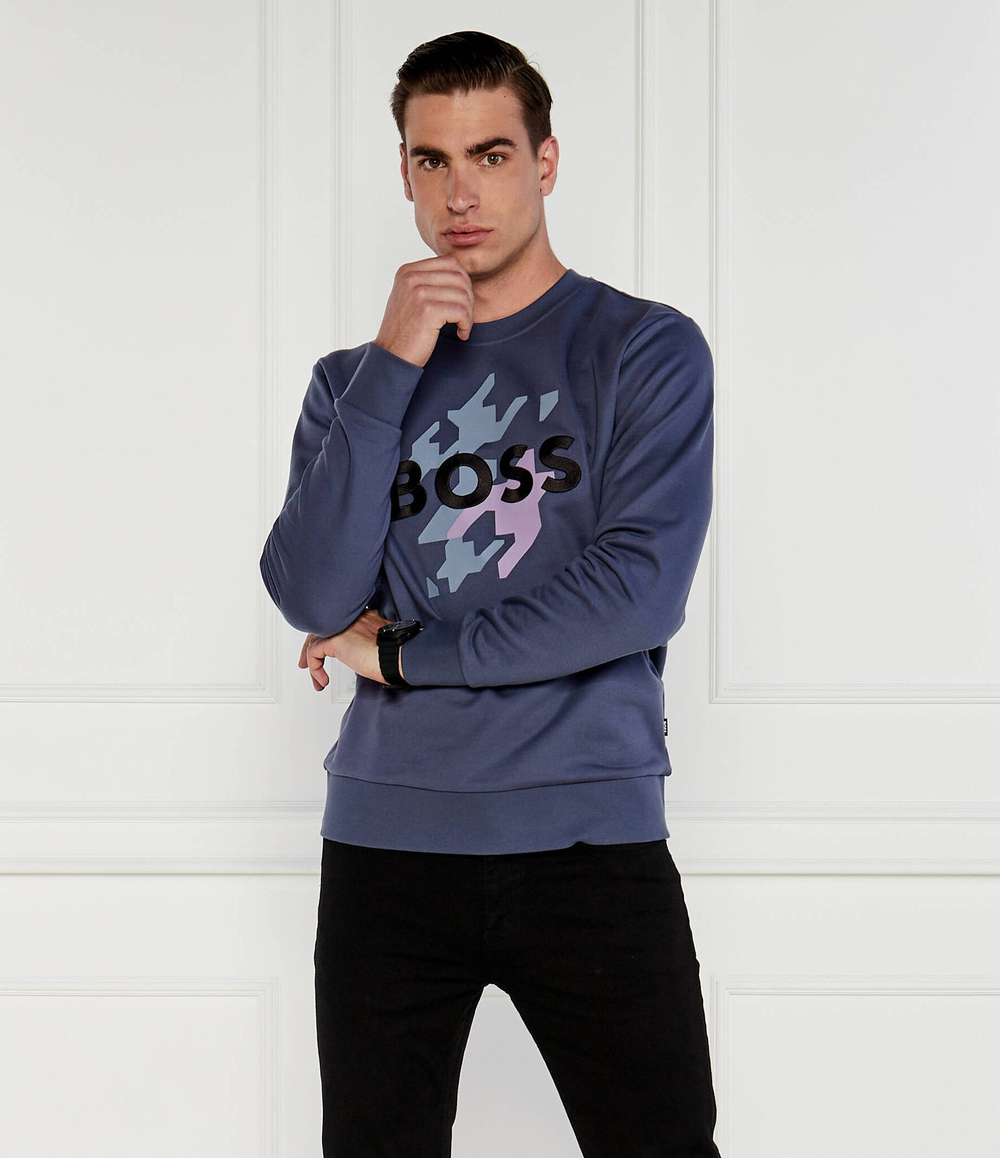 Худи C-Soleri BOSS BLACK - темно-синий(50521117)