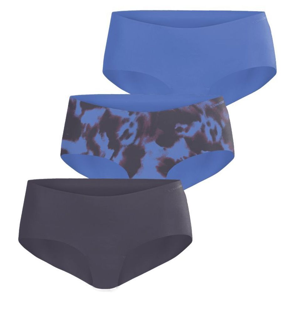 Женские трусики Bjorn Borg Invisible Hipster 3P - синий/разноцветный