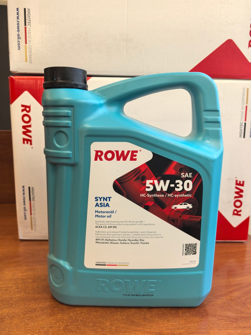 Масло моторное ROWE hightec synt asia sae 5w-30 5W-30, 4 л