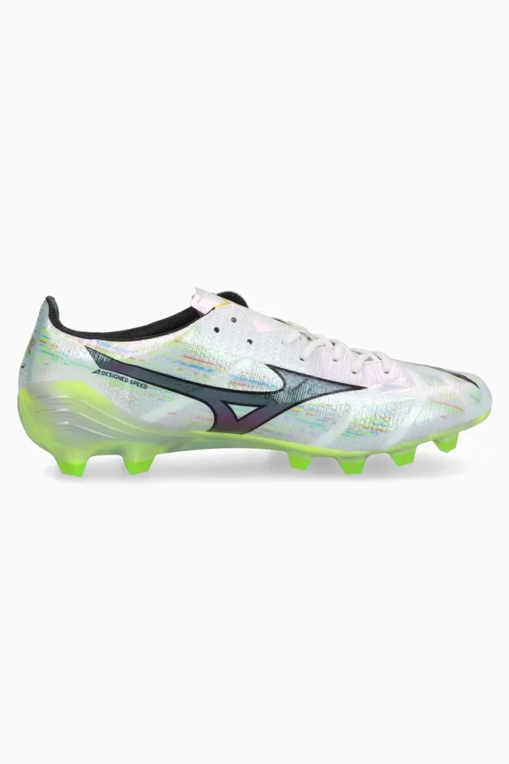 Бутсы Mizuno Alpha II Japan FG - серебряный
