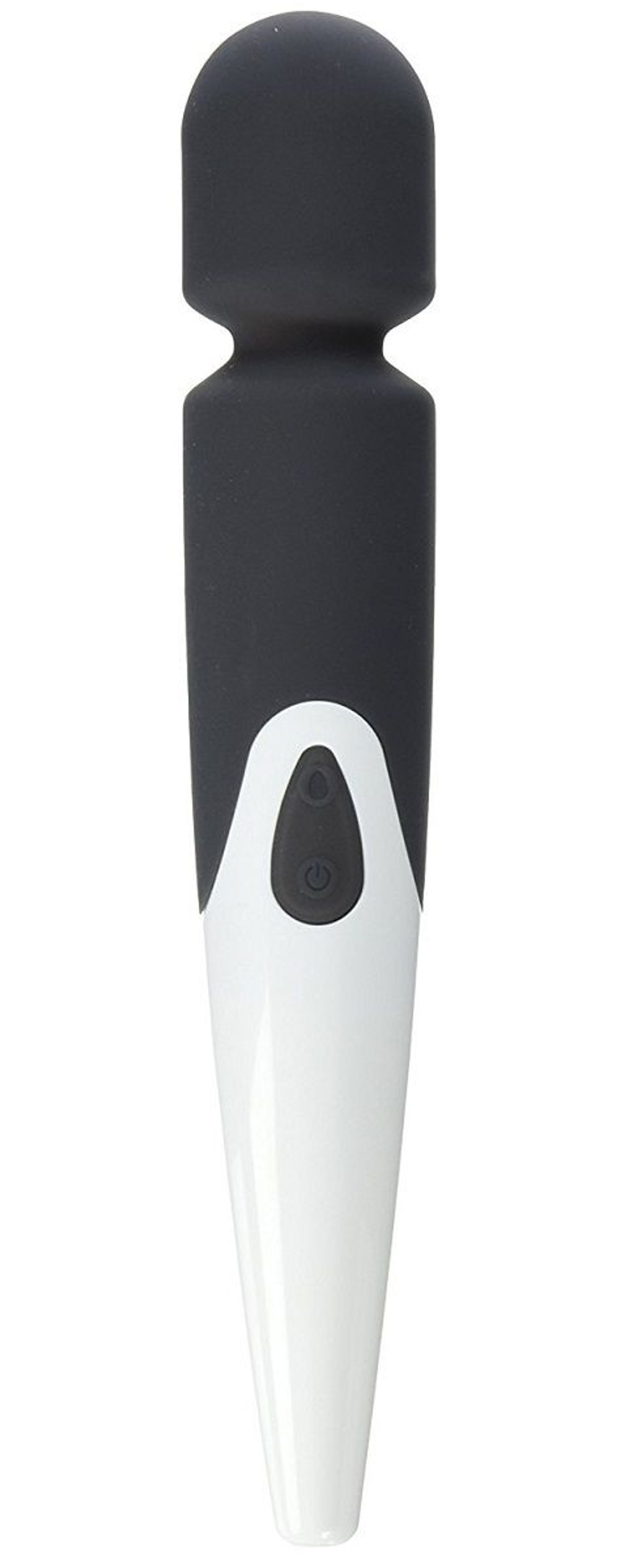 Чёрный жезловый вибромассажер Halo Wireless Multi-speed (Цвет: черный)