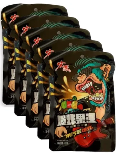 Супер кислые леденцы Рок-Н-Ролл ассорти 28 г * 5 шт