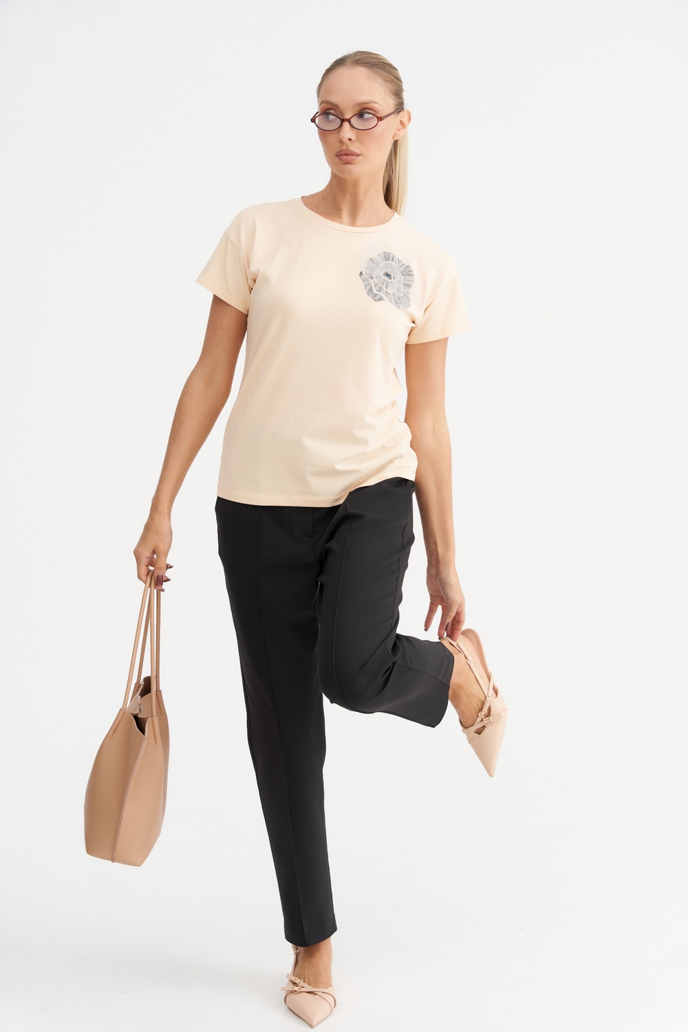 Футболка с декором Тамбовчанка