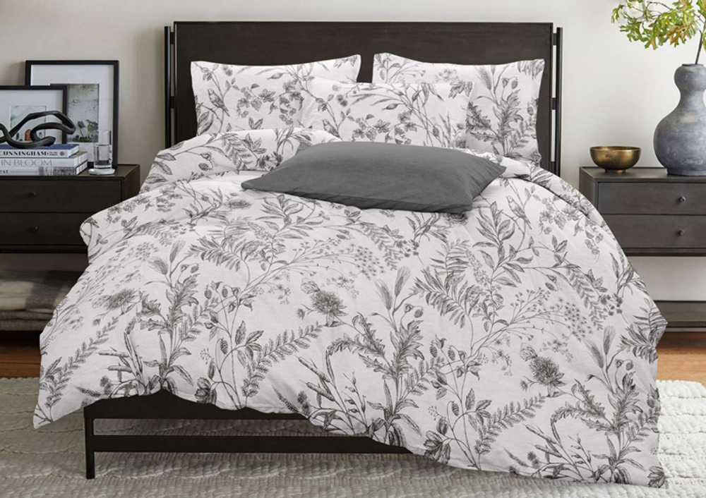 Комплект постельного белья Евро БЯЗЬ "Трель" (нав. 50х70 или 70х70)