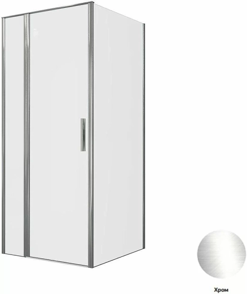 Душевой уголок Allen Brau Priority 90x90 3.31025.00 + 3.31043.00 прозрачный/хром