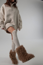 Ботильоны меховые WOOLY