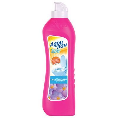 Средство для уборки сантехники и туалета 500 мл, АДРИЛАН «Цветочный»